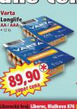 VARTA LONGLIFE