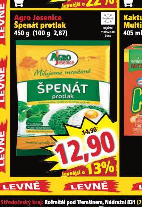 AGRO JESENICE PENT PROTLAK