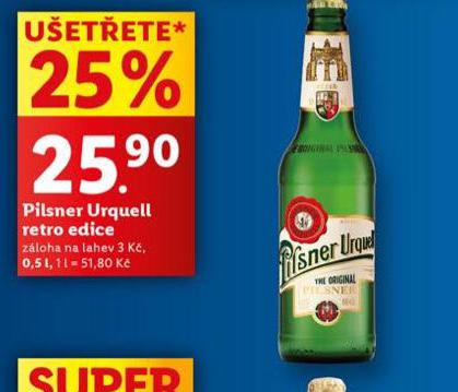 PIVO PILSNER URQUELL