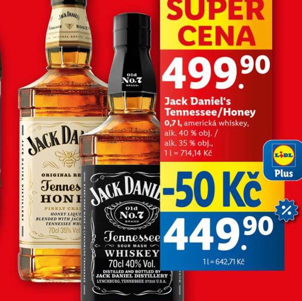 JACK DANIELS TENNESSEE / HONEY