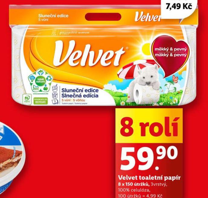 VELVET TOALETN PAPR