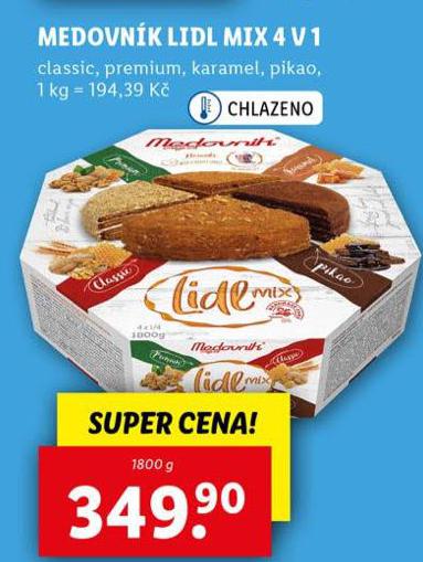 MEDOVNK LIDL MIX 4v1