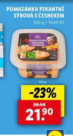POMAZNKA PIKANTN SROV S ESNEKEM