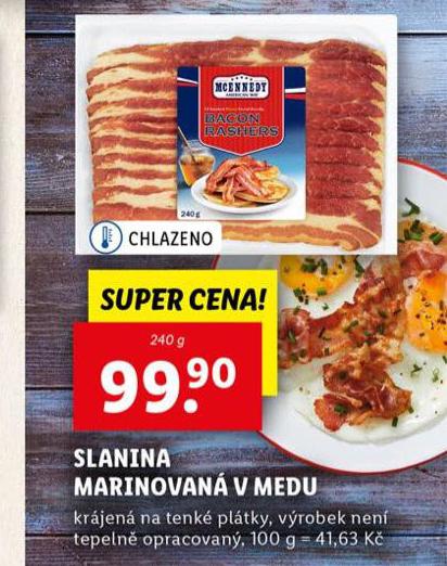 SLANINA MARINOVAN V MEDU