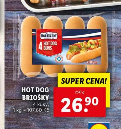 HOT DOG BRIOKY