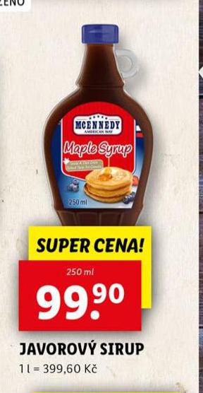 JAVOROV SIRUP