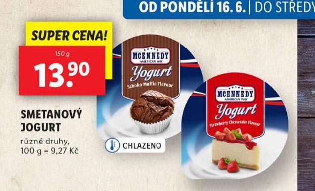 SMETANOV JOGURT