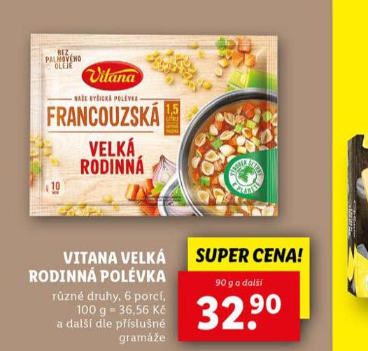 VITANA VELK RODINN POLVKA