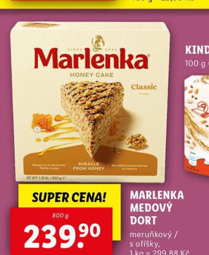 MARLENKA MEDOV DORT