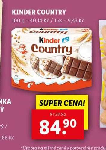 KINDER COUNTRY