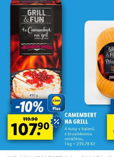 CAMEMBERT NA GRIL