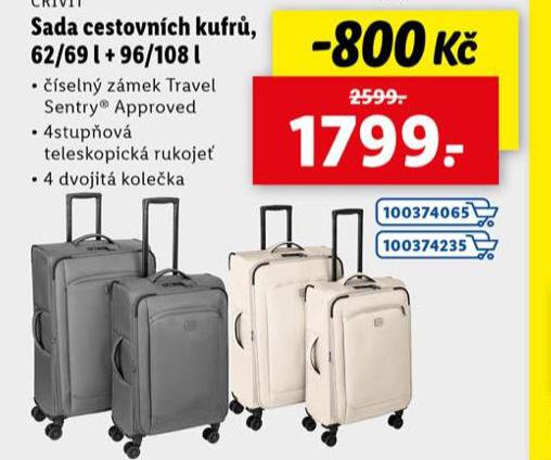 SADA CESTOVNCH KUFR