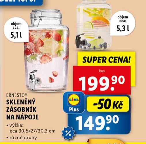 SKLENN ZSOBNK NA NPOJE