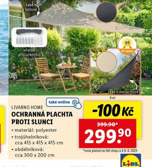OCHRANN PLACHTA PROTI SLUNCI
