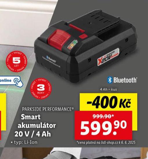 SMART AKUMULTOR 20 V / Ah