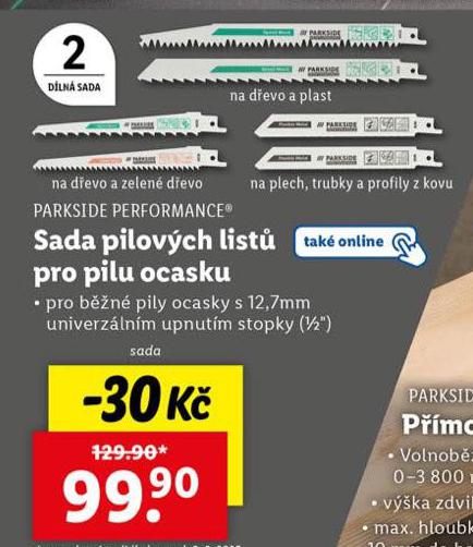 SADA PILOVCH LIST PRO PILU OCASKU