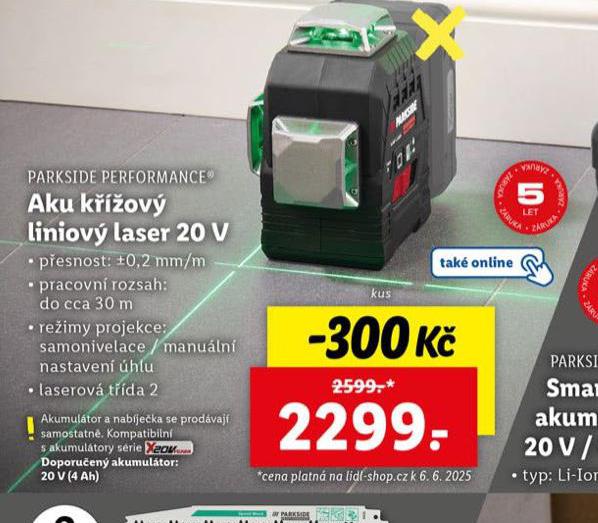 AKU K͎OV LINIOV LASER 20 V