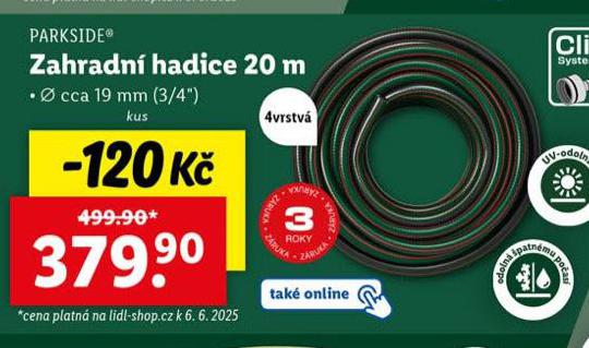 ZAHRADN HADICE 20 M