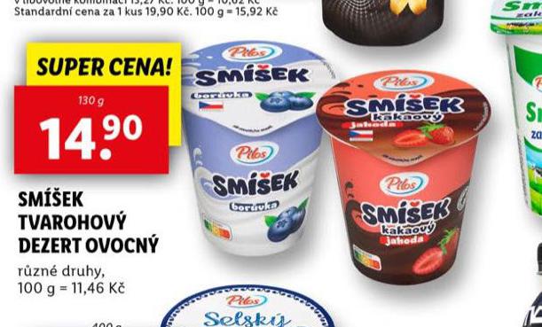 SM͊EK TVAROHOV DEZERT OCHUCEN