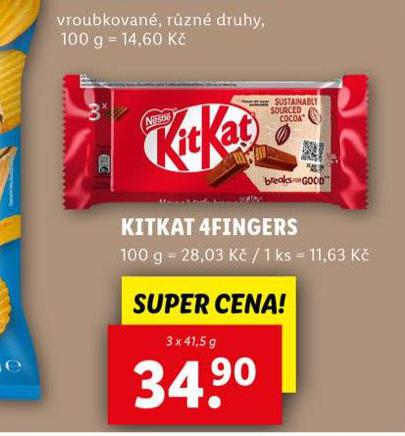 KITKAT 4FINGERS