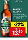 PIVO RADEGAST RZN 10
