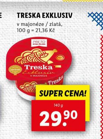 TRESKA EXKLUZIV