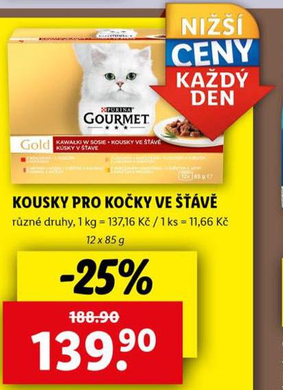 GOURMET GOLD KOUSKY VE VLASTN V