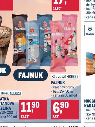 FAJNUK ZMRZLINA