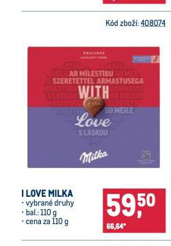 I LOVE MILKA