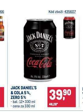 COCA-COLA & JACK DANIELS
