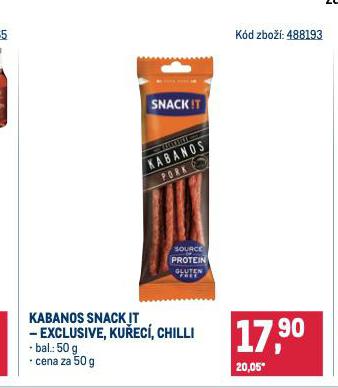 KABANOS SNACK IT