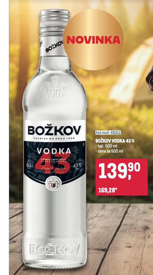 BOKOV VODKA