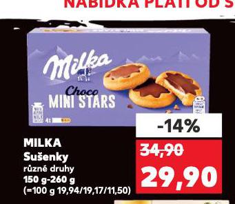 MILKA SUENKY