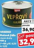 VESEKO HOTOVÉ JÍDLO