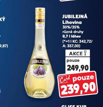 JUBILEJN LIHOVINA