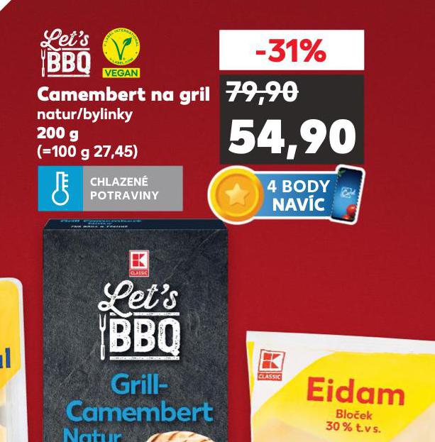 CAMEMBERT NA GRIL