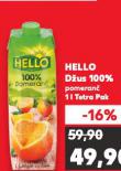 HELLO 100% DŽUS