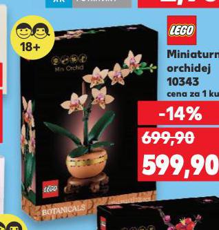 LEGO MINIATURN ORCHIDEJ