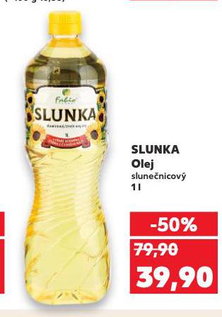 SLUNKA OLEJ