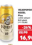 PIVO VELKOPOPOVICKÝ KOZEL