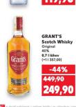GRANT'S TRIPLE WOOD WHISKY
