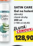 SATIN CARE GEL NA HOLENÍ