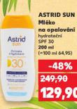 ASTRID SUN MLÉKO NA OPALOVÁNÍ