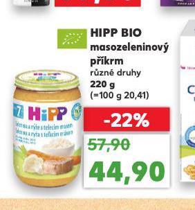 HIPP BIO MASOZELENINOV PKRM