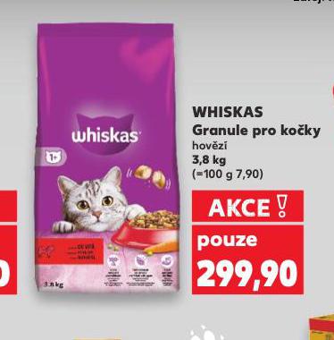 WHISKAS GRANULE PRO KOKY