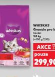 WHISKAS GRANULE PRO KOČKY