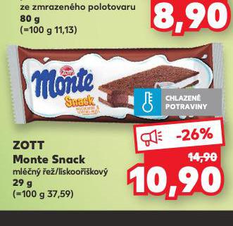 ZOTT MONTE SNACK