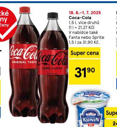 COCA COLA, FANTA, SPRITE