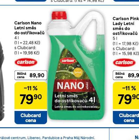 CARLSON NANO LETN SMS DO OSTIKOVA