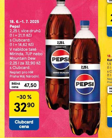 PEPSI, PEPSI MAX, PEPSI LIME, MIRINDA